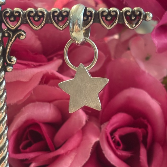 Silpada Blue Sodalite Star Sterling Silver Pendant / Charm S1268 - Picture 3 of 10